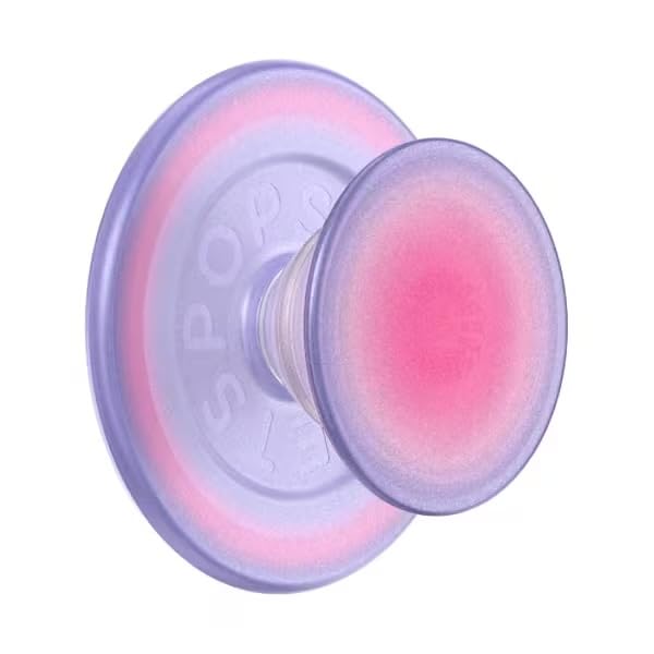 PopSockets Aura actuando como soporte para ver vídeo manos libres con estabilidad