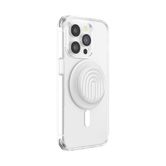 PopSockets Coconute Creme detalle de textura que facilita su sujeción