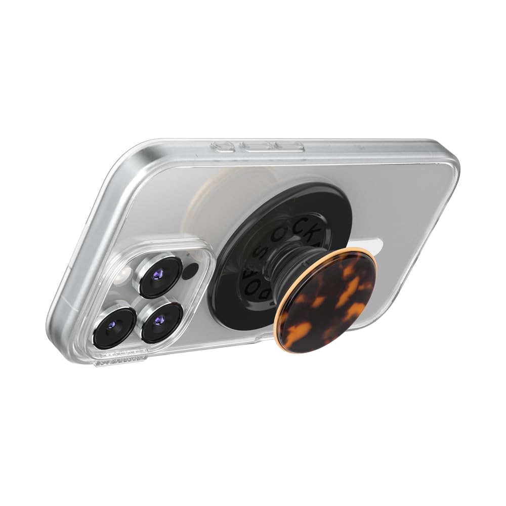 PopSockets Tortoise junto a llaves para comparar tamaño y portabilidad