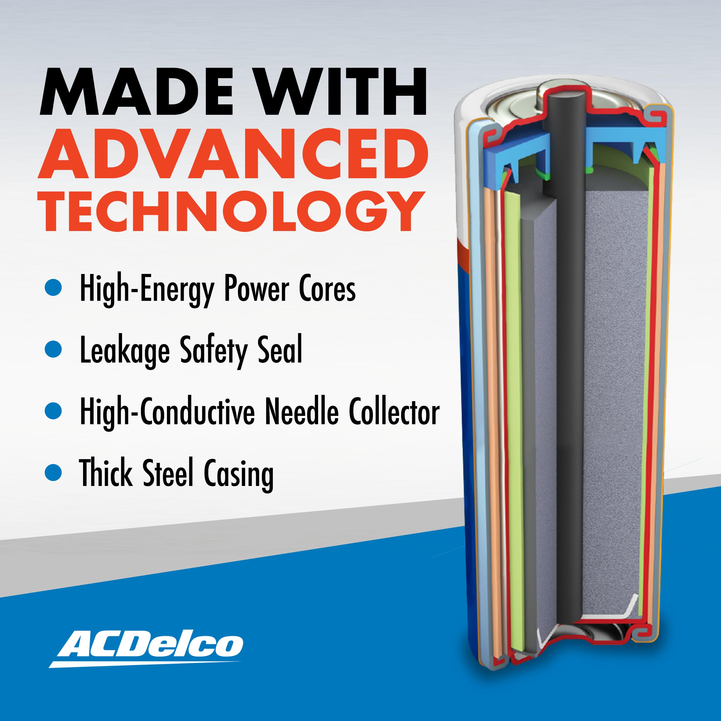 Powermax ACDelco pilas 9V en kit de emergencia, lista para uso