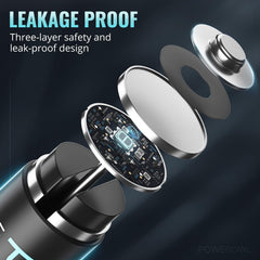 POWEROWL pilas en linterna LED destacando iluminación prolongada