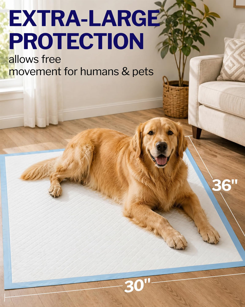Powools respaldo impermeable de PE que evita filtraciones hacia la cama