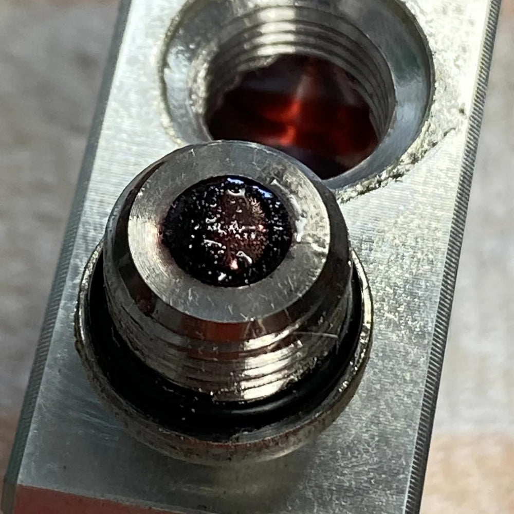 PPE valve label and part number clear view aiding correct part identification benefit