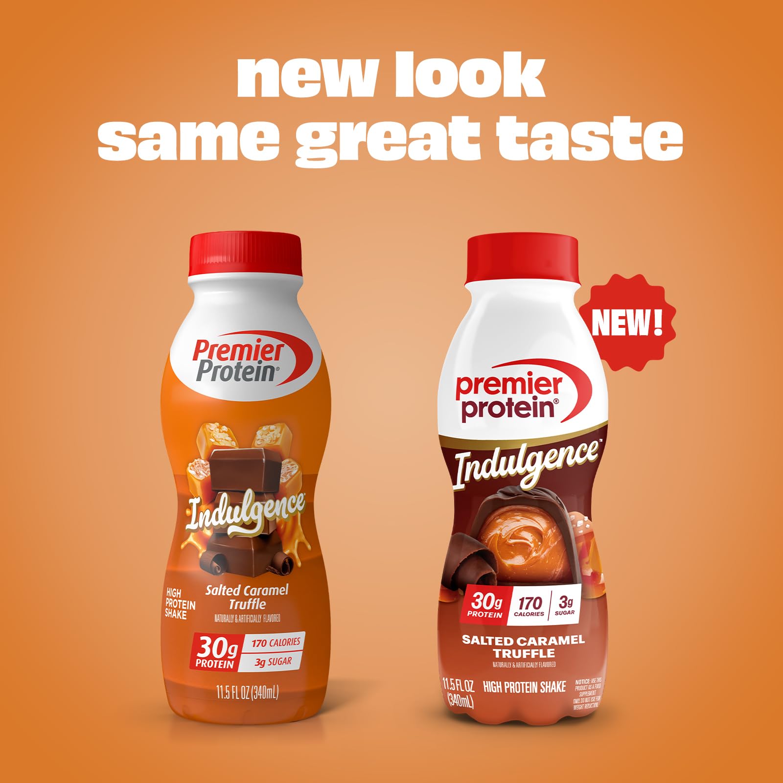Premier Protein detalle del envase mostrando textura cremosa y etiqueta