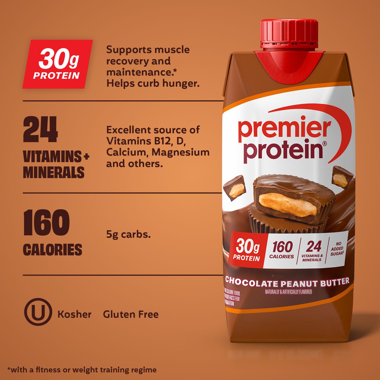 Premier Protein textura cremosa del batido mejora experiencia y saciedad