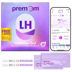 Premom imagen frontal del paquete, información clara y confianza