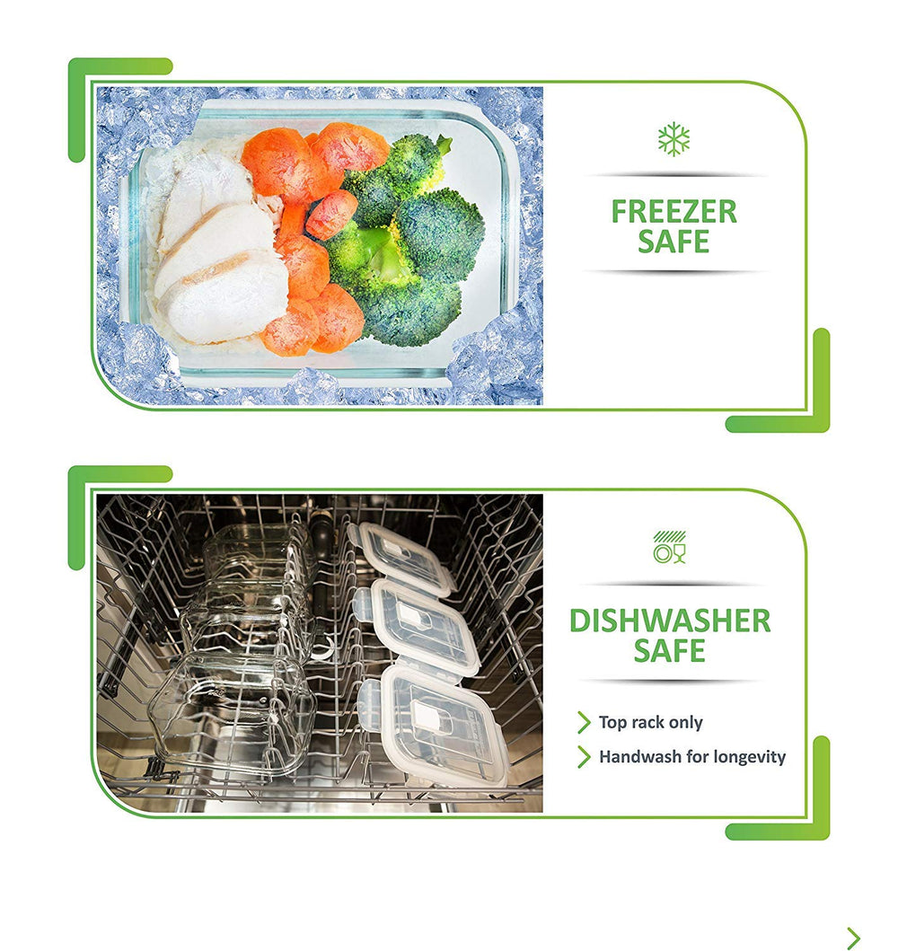 Prep Naturals recipiente lleno en bolsa para llevar, ideal para almuerzos