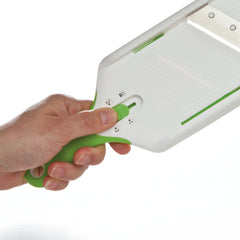 PrepSolutions Adjust-A-Slice primer plano de la cuchilla de acero inoxidable, asegura cortes precisos