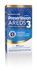 PreserVision envase frontal mostrando el producto y beneficios AREDS