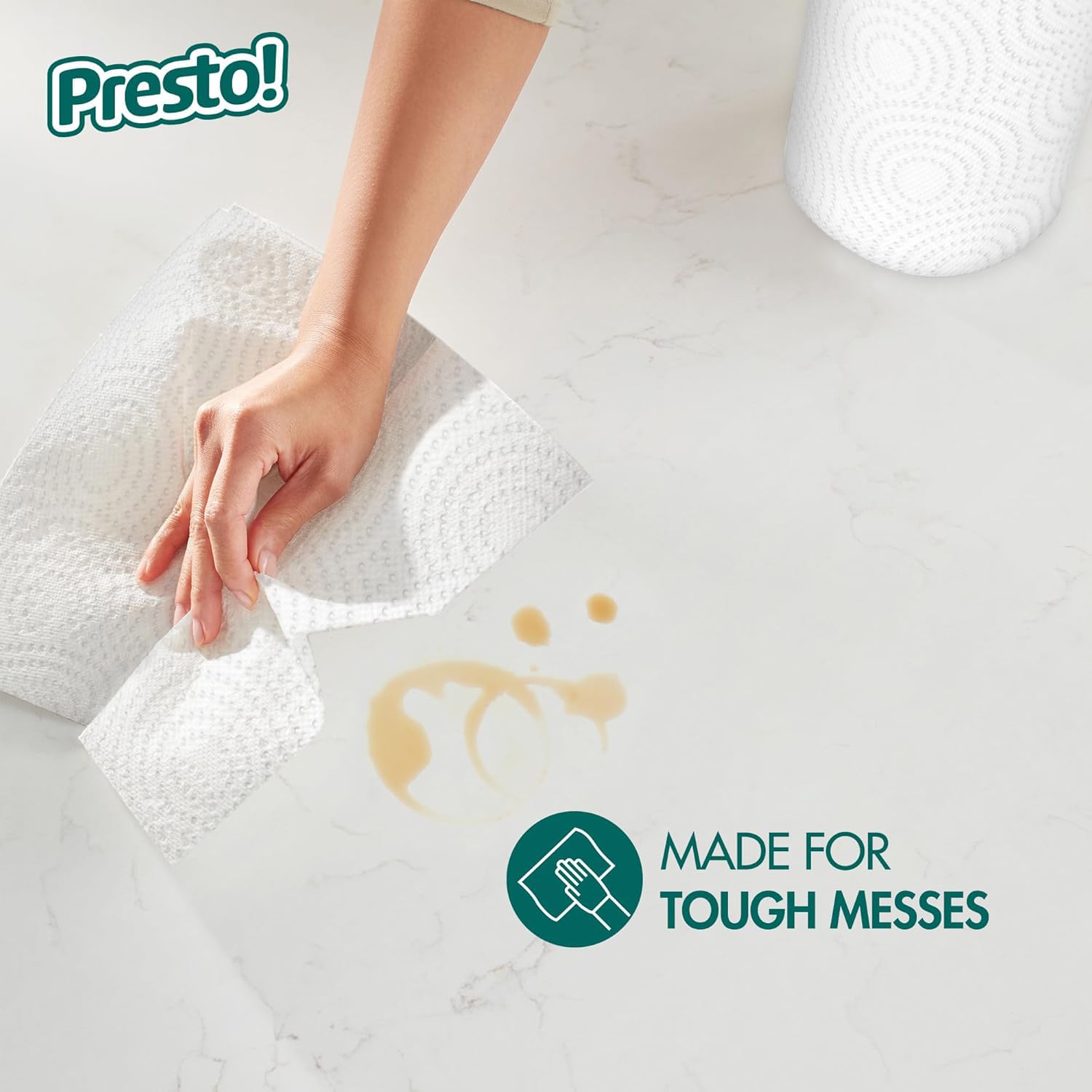 Presto! detalle del borde Flex-a-Size para cortar tamaños personalizados