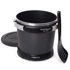 Presto GranPappy close-up of ceramic nonstick interior showing easy-clean surface and durability