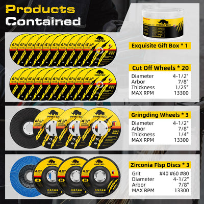 PRETEC cut-off wheel close-up edge for fast burr-free metal cutting