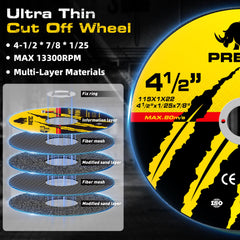 PRETEC 60-grit flap disc texture close-up for longer-lasting sanding