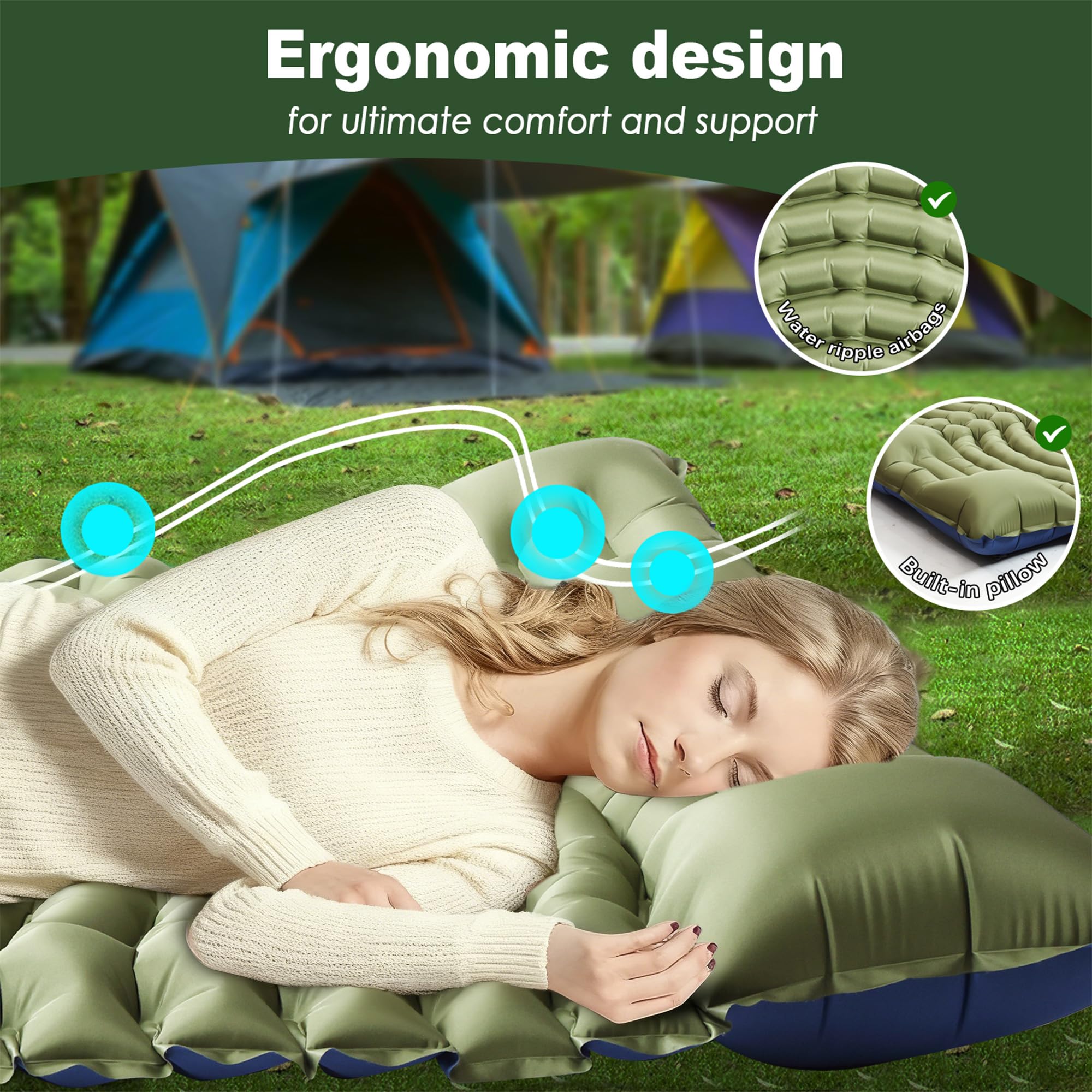 Pretyw primer plano de la textura y patrón ergonómico que alivia presión