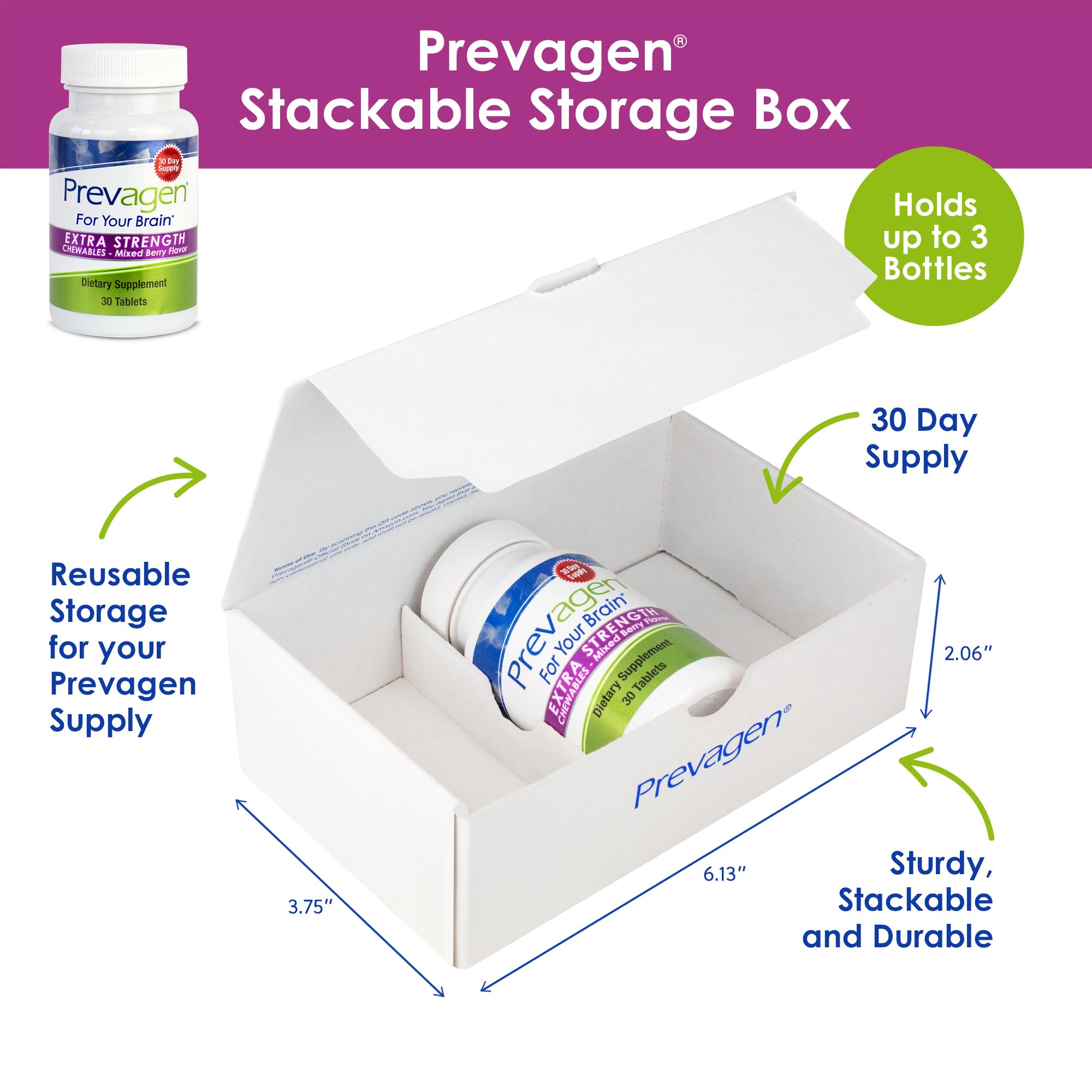 Close-up of a Prevagen chewable tablet highlighting smooth chewable texture and easy use