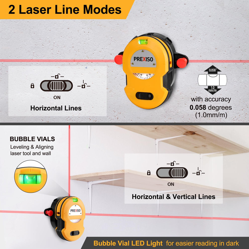 PREXISO wall mount base with pins and adhesive strips for hands-free work