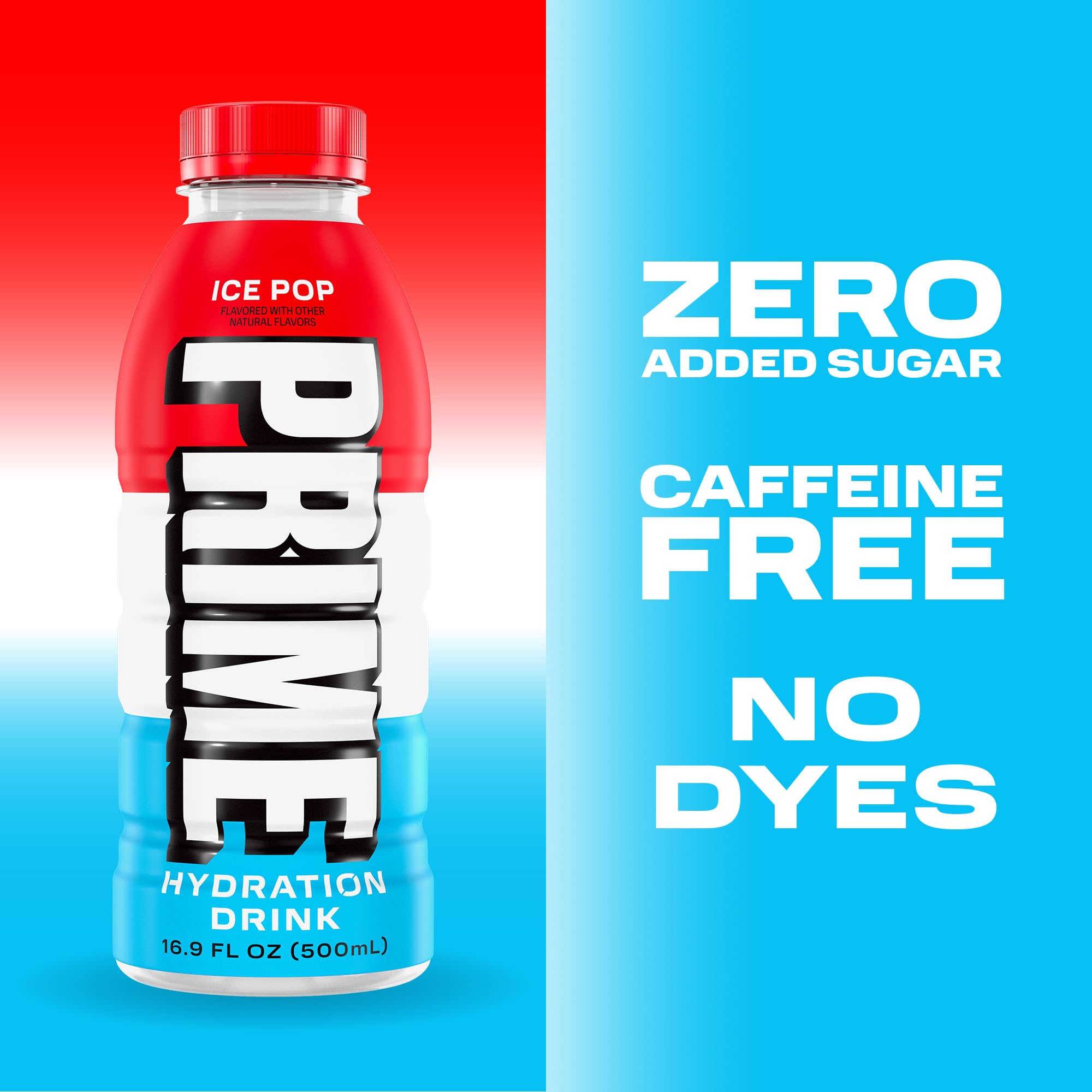 PRIME HYDRATION primer plano de etiqueta con electrolitos y BCAA