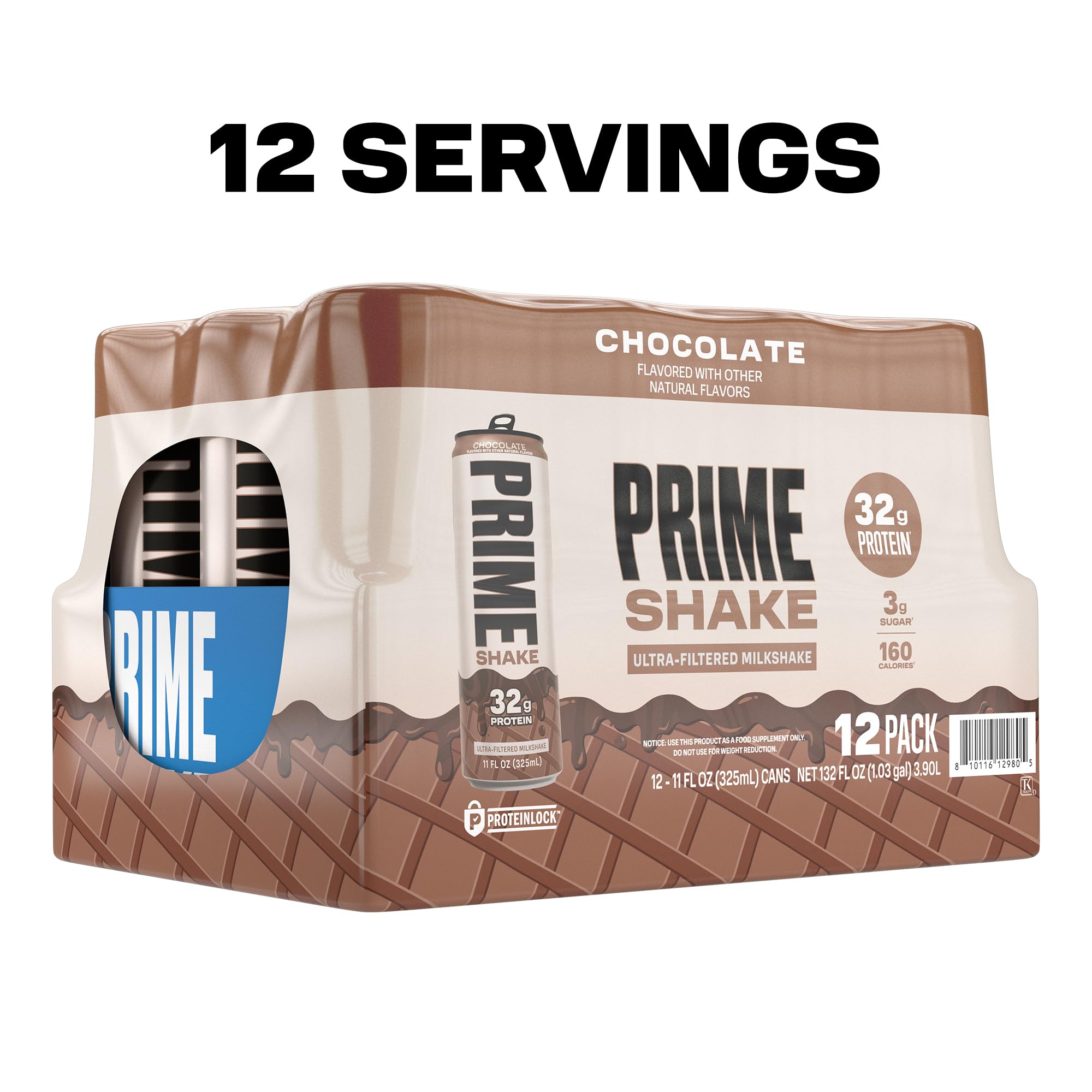 PRIME HYDRATION abrir lata y verter, listo para consumir sin mezclar