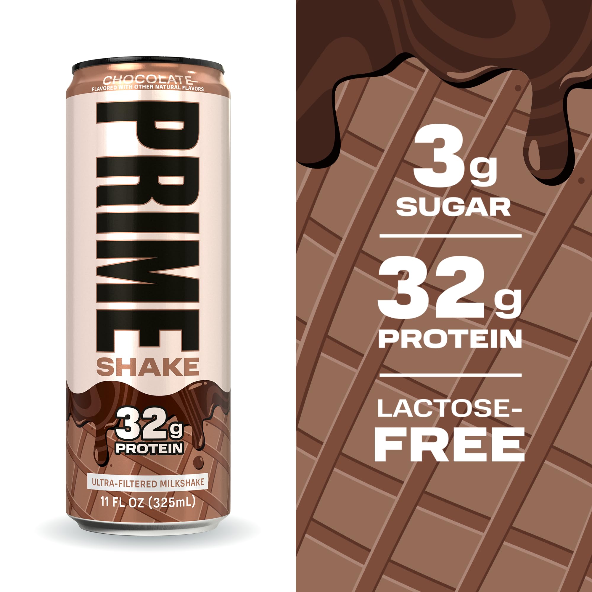 PRIME HYDRATION paquete de 12 latas, almacenamiento práctico para semana
