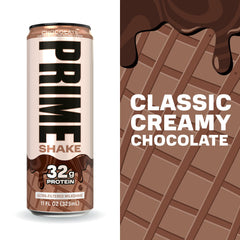 PRIME HYDRATION textura de batido chocolate sin grumos, sensación cremosa