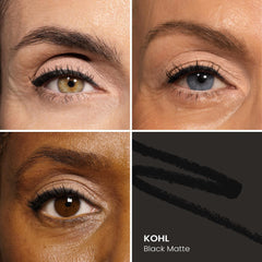 PRIME PROMETICS trazo negro intenso del PrimeEyes mostrando textura cremosa