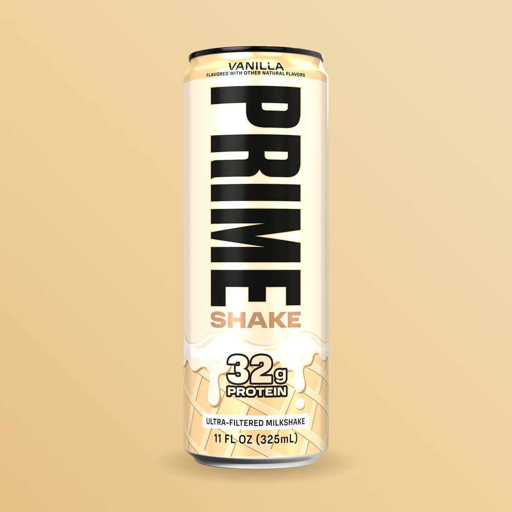 PRIME HYDRATION paquete de 12 latas presentado para almacenamiento semanal