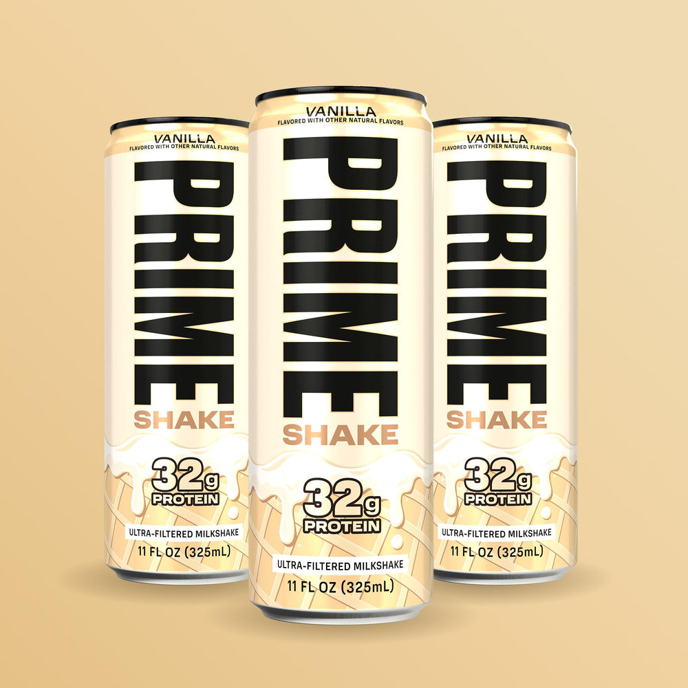 PRIME HYDRATION etiqueta nutricional mostrando 32g proteína y 160 calorías