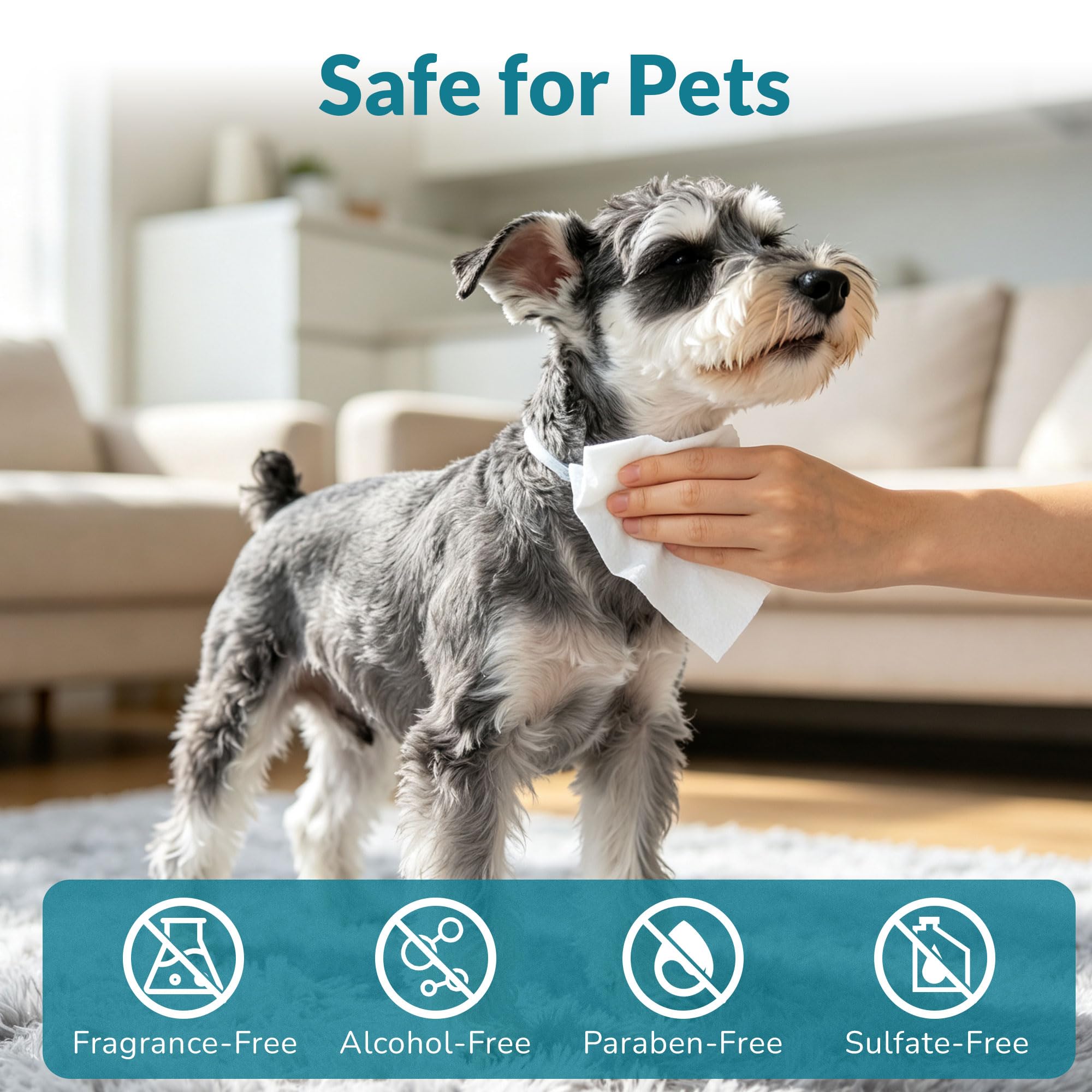 PrimePets abrir paquete resealable manteniendo la humedad y fácil acceso