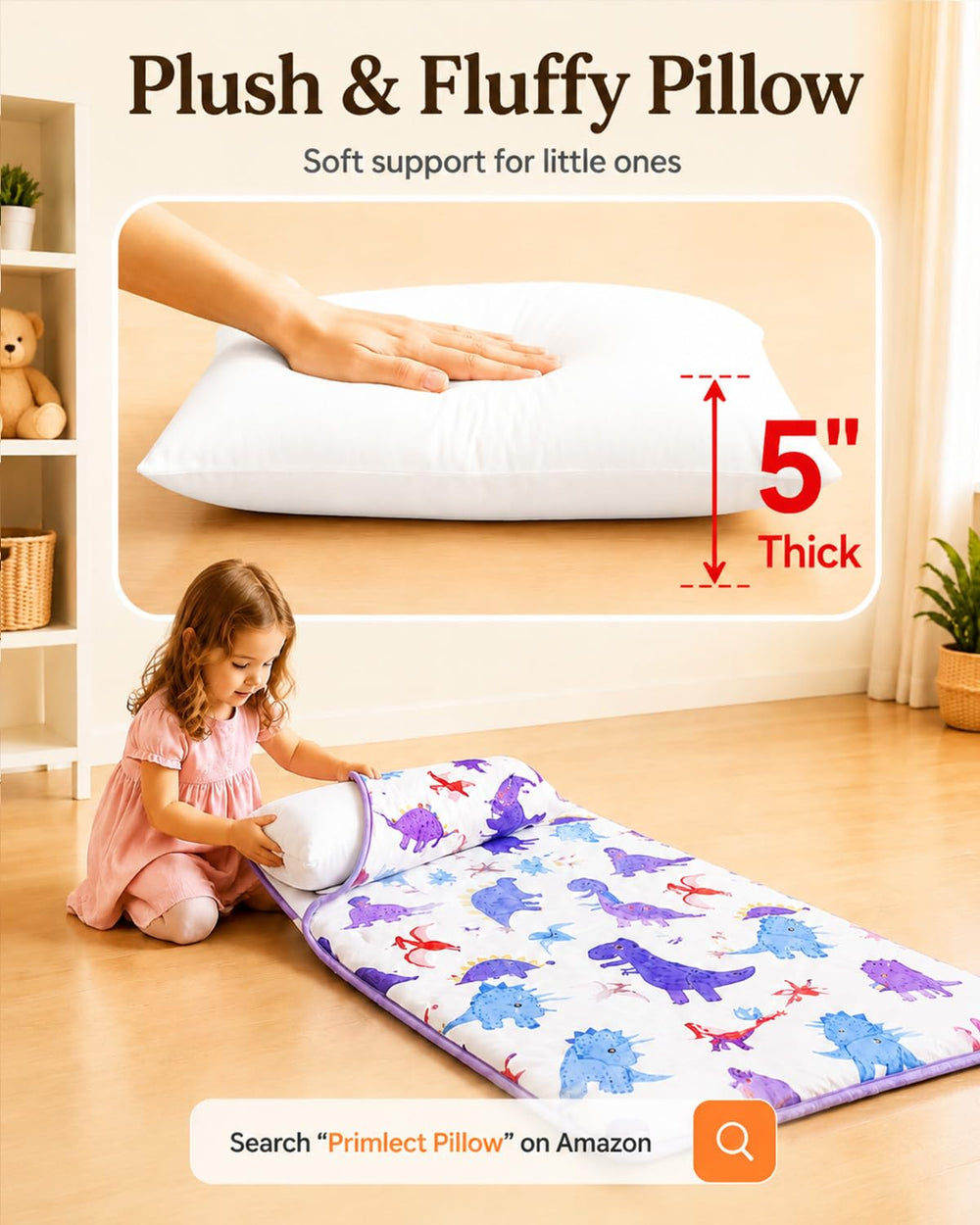 PRIMLECT escala con juguete para visualizar tamaño extra grande