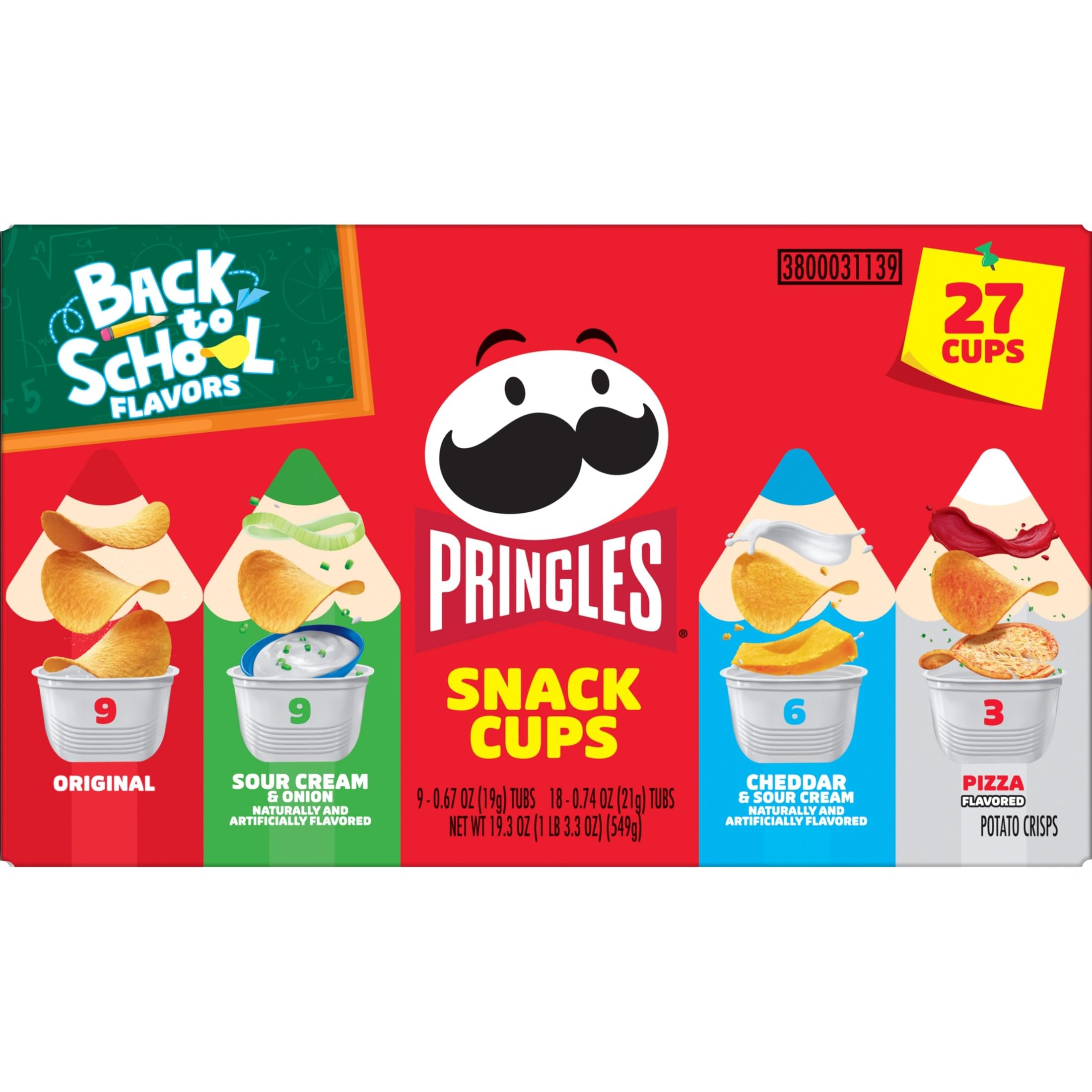 Pringles mesa para peli y snacks mostrando uso social y reparto sencillo