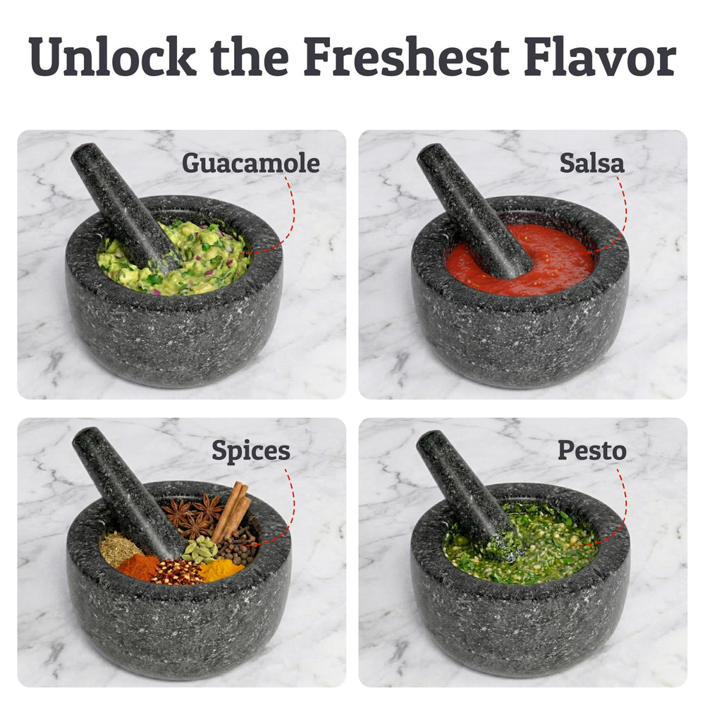Priority Chef comparación de tamaño con mano para referencia práctica