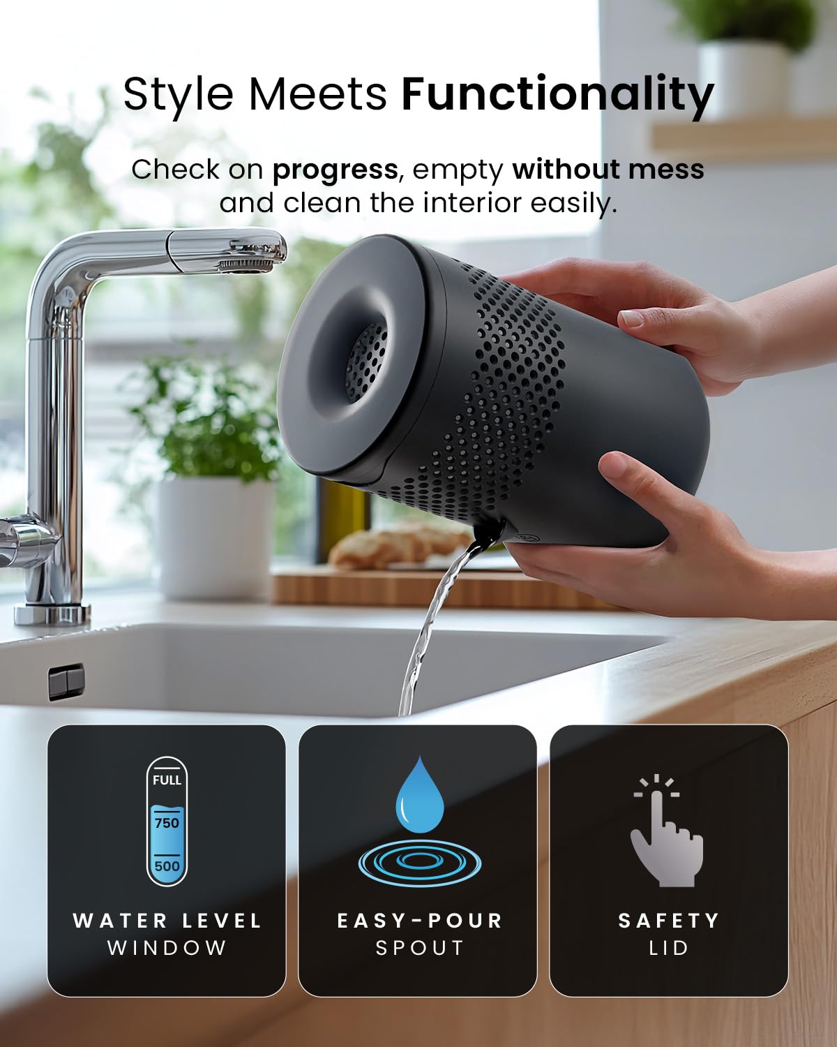 Pro Breeze Osmo comparación de tamaño junto a objetos comunes para escala