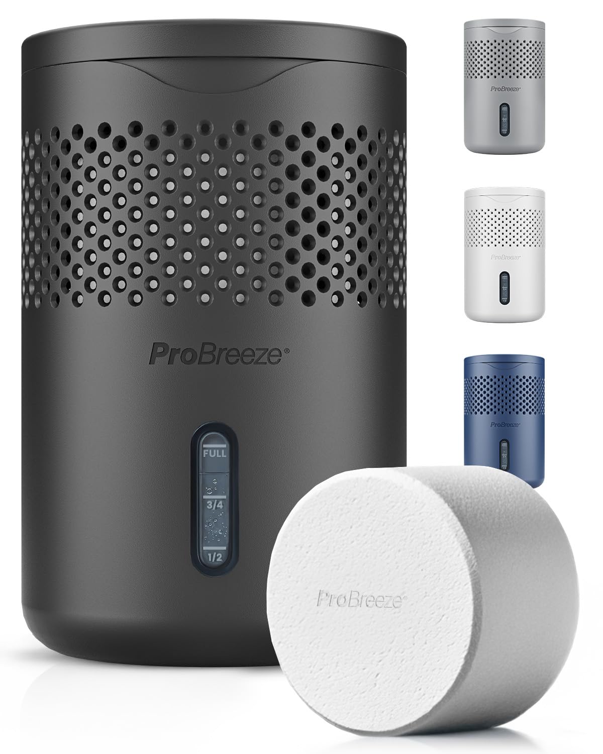Pro Breeze Osmo vista frontal mostrando diseño compacto y beneficio antimoho