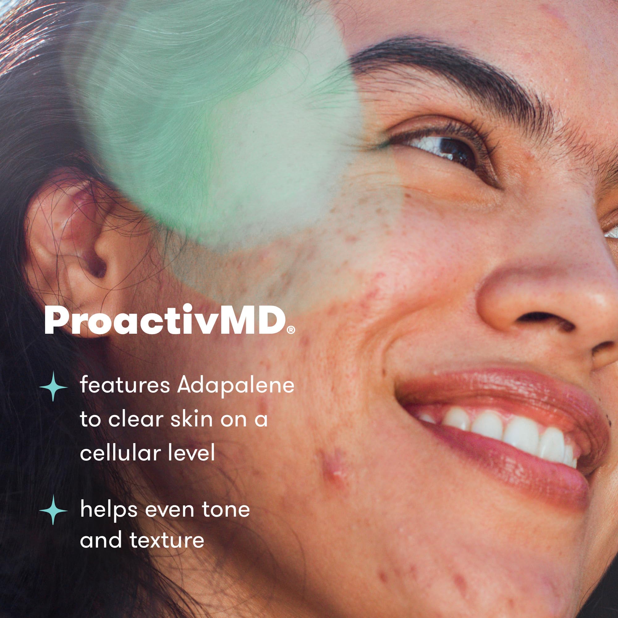 ProactivMD products staged on bathroom shelf showing daily routine convenience