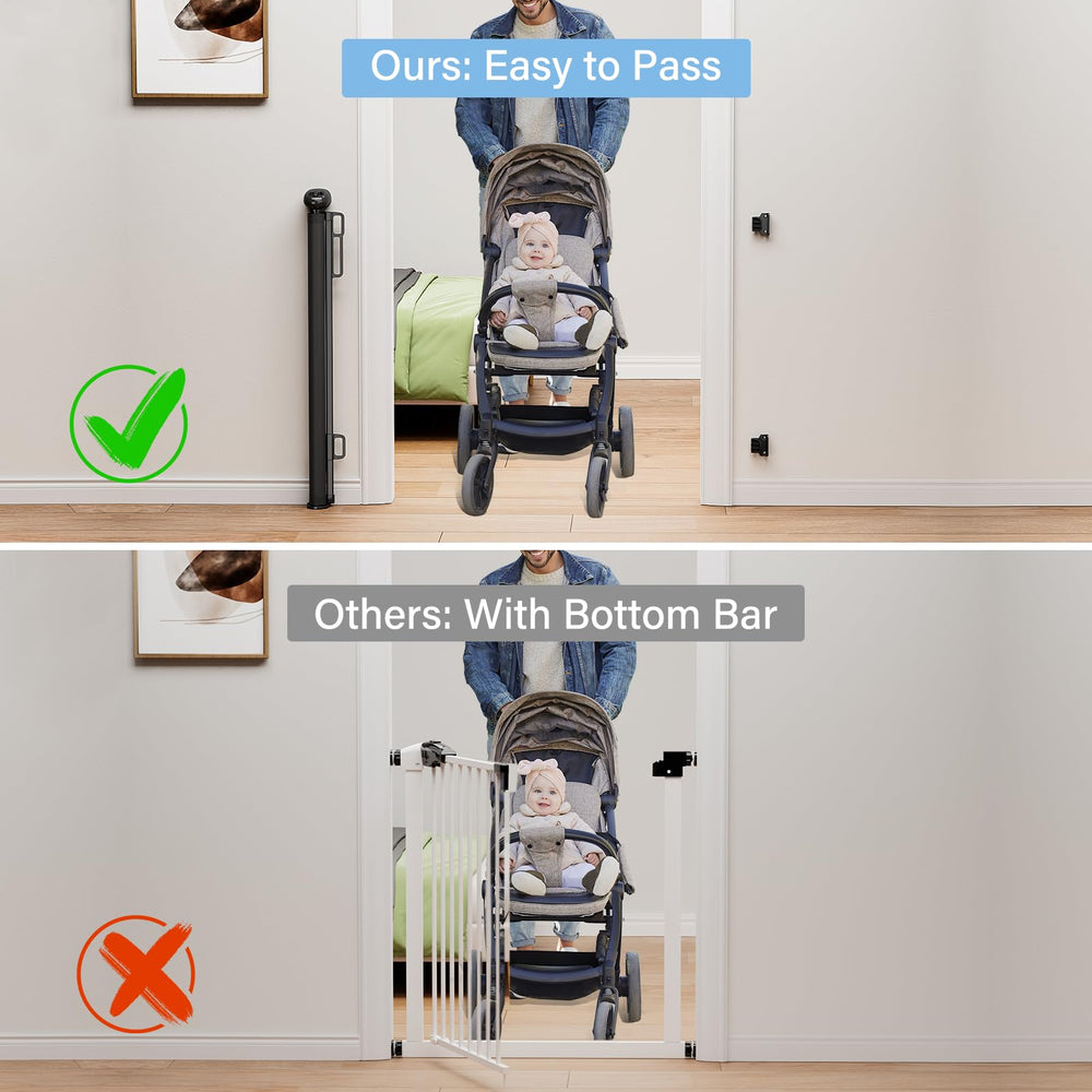 probebi instalada en escalera protegiendo bebés y mascotas