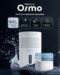 Pro Breeze Osmo pastilla recargable de 1.54 lb mostrando superficie activa