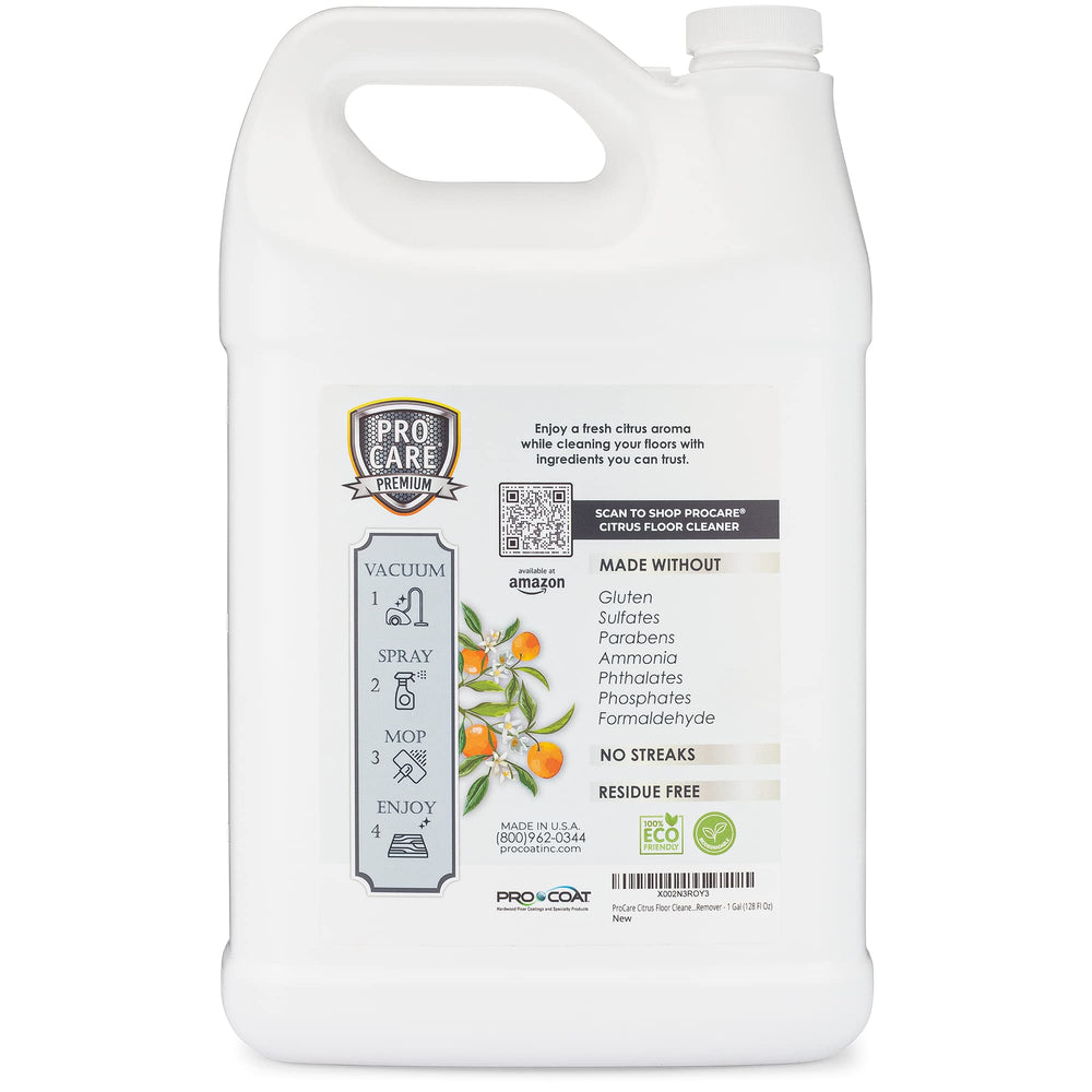 Made in USA label on ProCare packaging assuring domestic manufacture