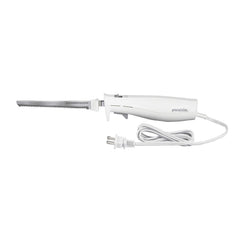 Proctor Silex cuchillo eléctrico frontal mostrando diseño compacto y uso fácil