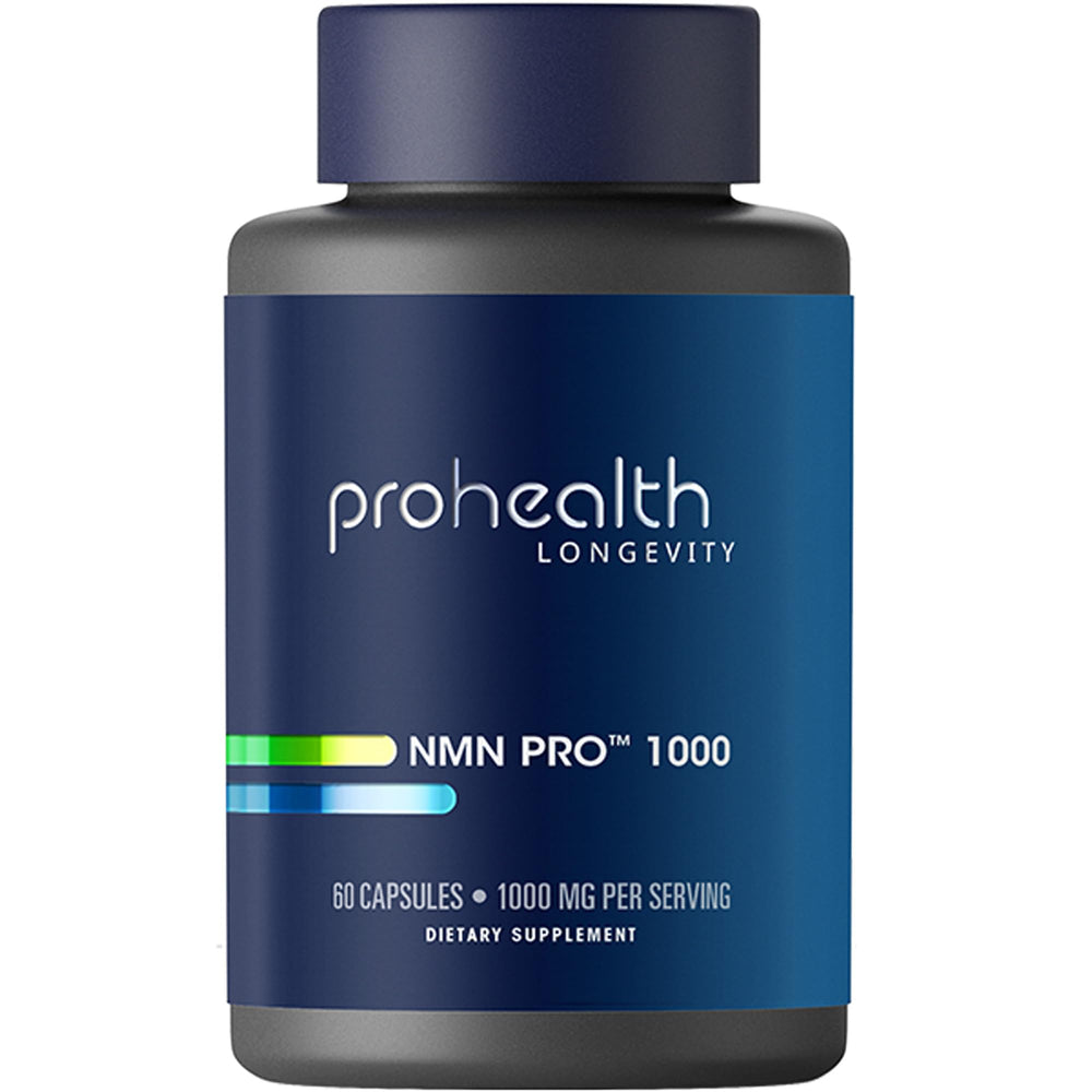 ProHealth frasco frontal mostrando etiqueta clara y beneficios