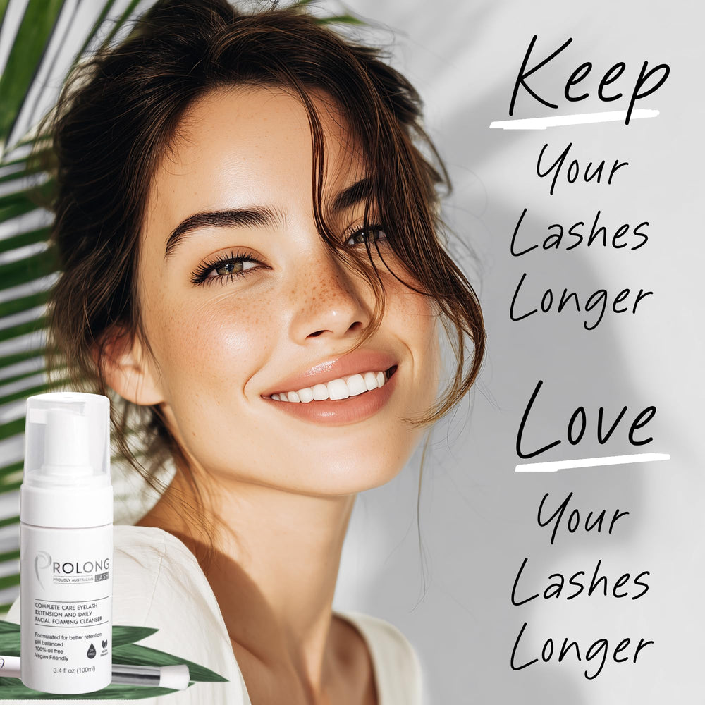 PROLONG LASH cepillo detalle con cerdas suaves para limpieza precisa de pestañas