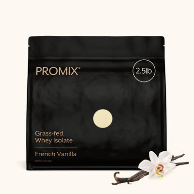 ProMix Nutrition front packaging showing clean whey isolate benefits