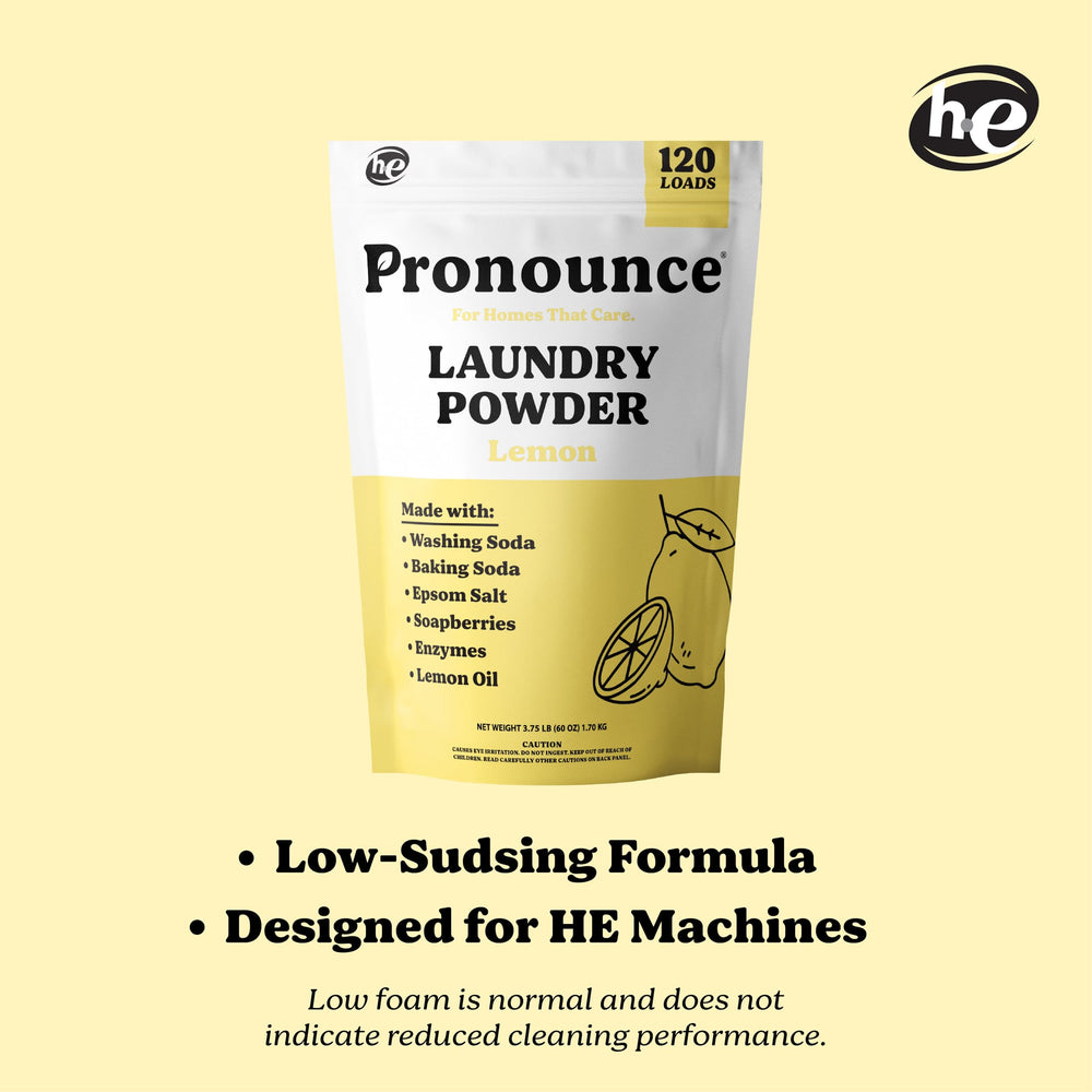 Pronounce bag on kitchen counter implying household-friendly storage and use