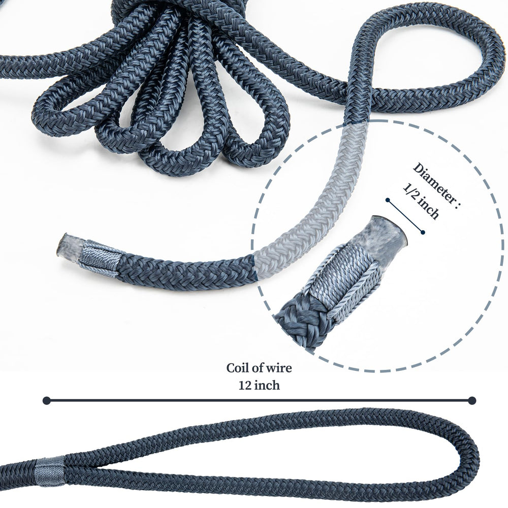 PropelTech textura del nailon doble trenzado que resiste abrasión y UV