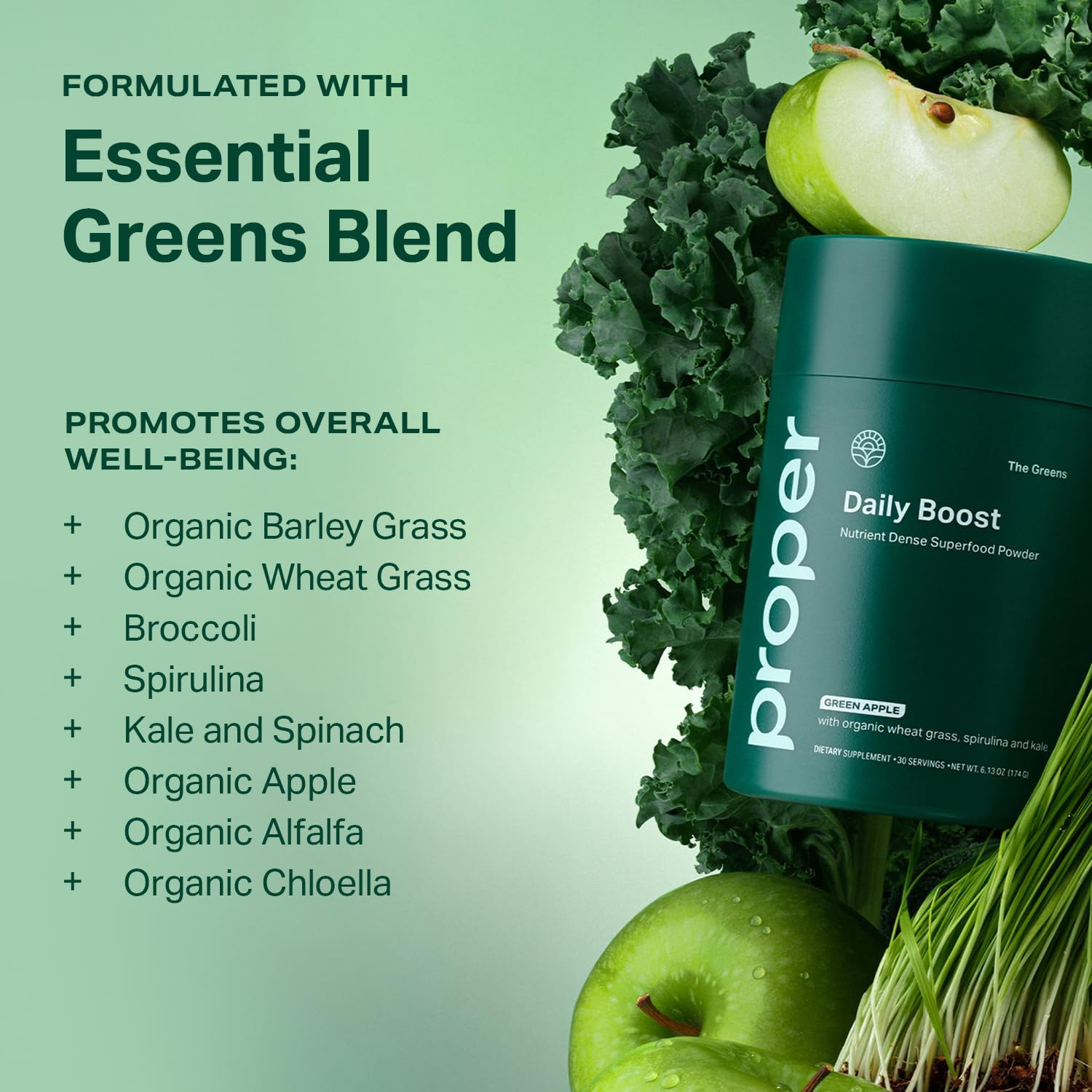 Proper selección de ingredientes orgánicos representando la mezcla superfood