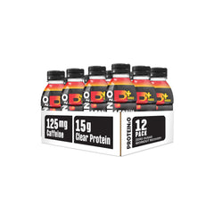 Protein2o etiqueta con lista de ingredientes y beneficios claros