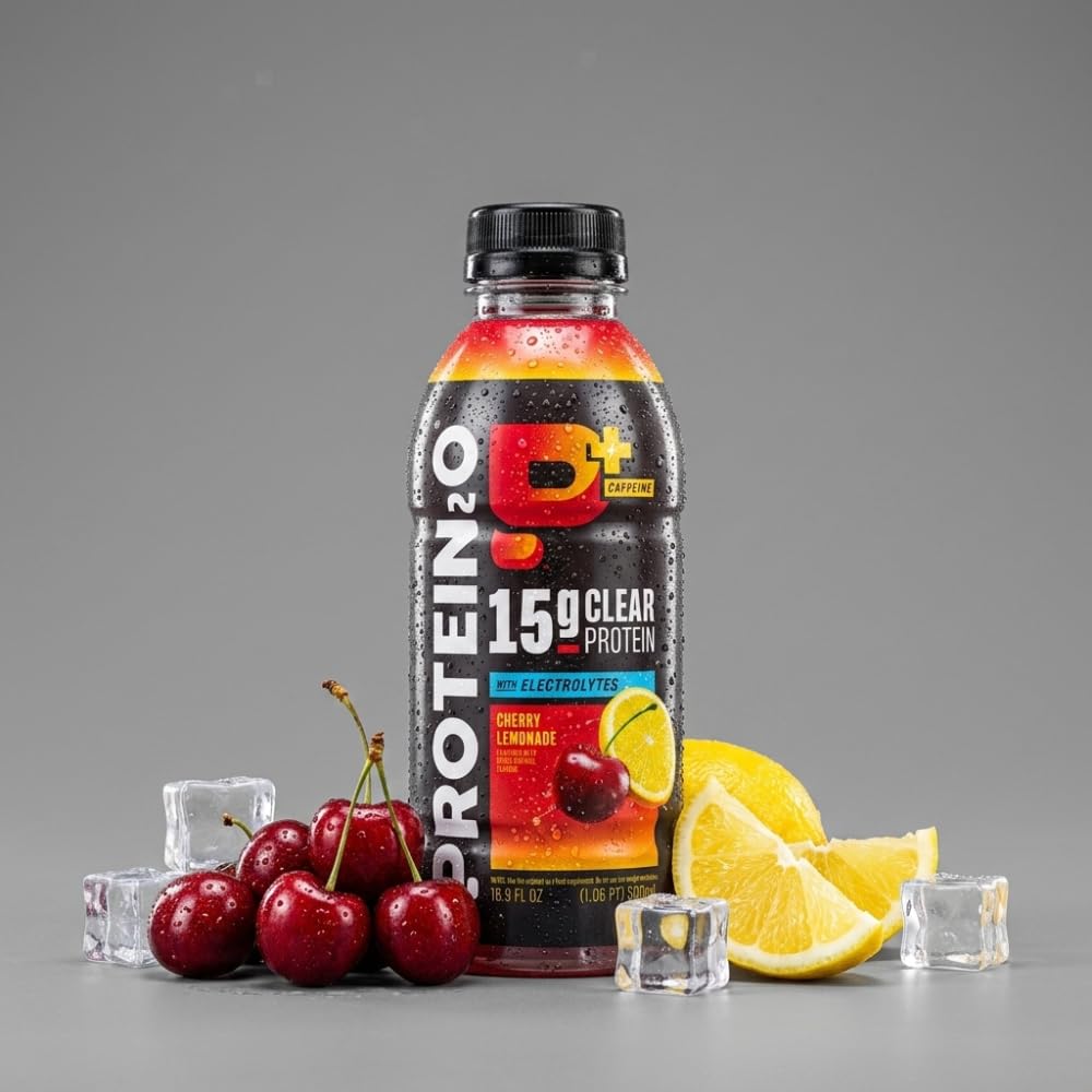 Protein2o textura clara sin grumos, refresco proteico ligero