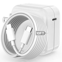 ProTVSolutions cargador frontal mostrando puerto USB-C y diseño compacto, carga fiable