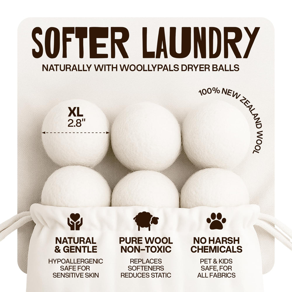 Prushh WoollyPals textura de la lana en primer plano que evidencia suavidad natural