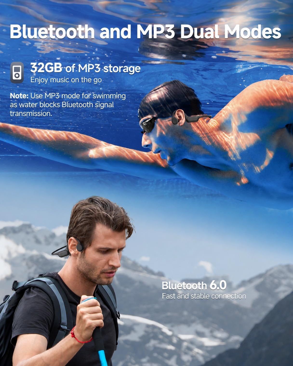 PSIER closeup of bone conduction driver and textured cushion benefit