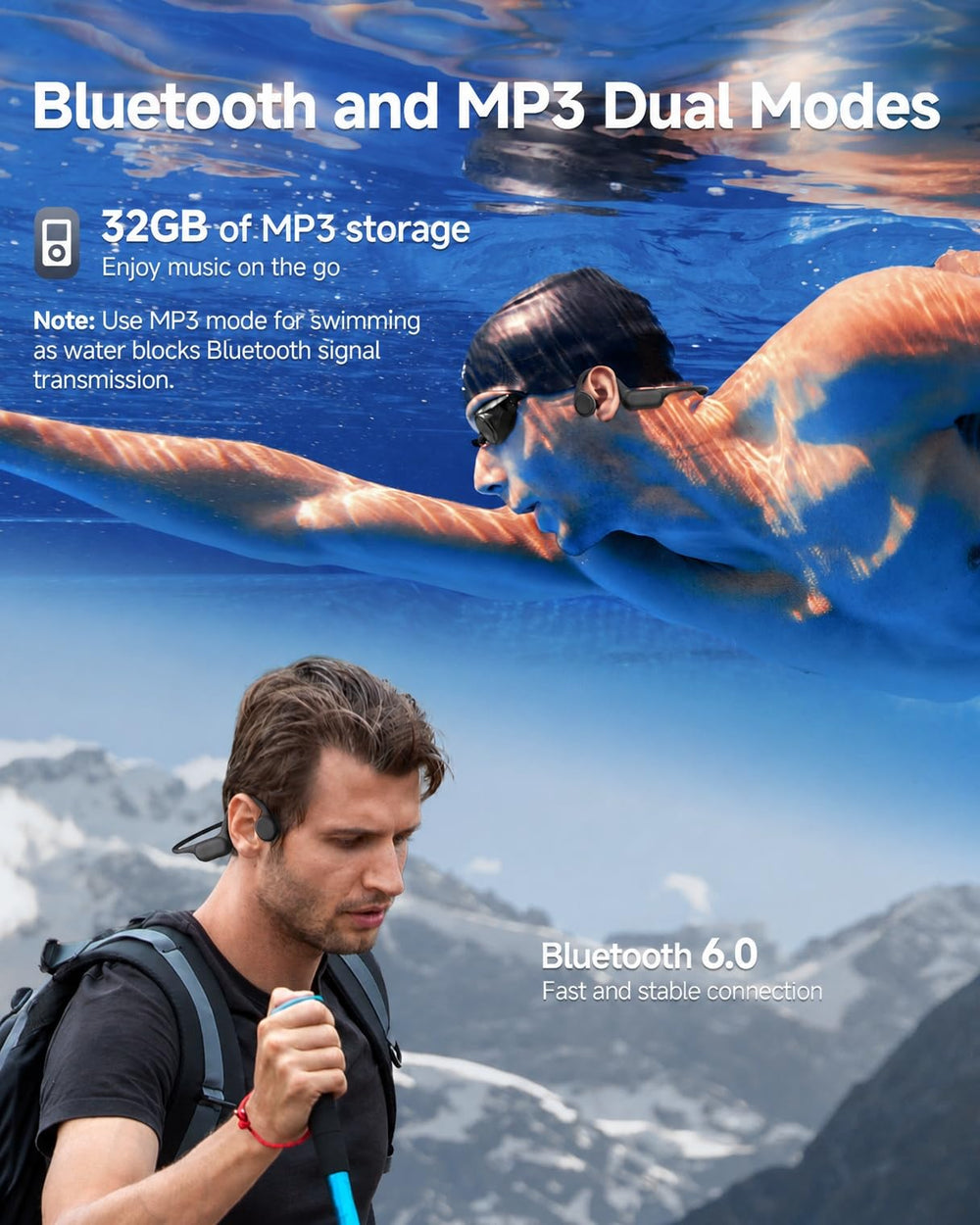 PSIER closeup of bone conduction driver and textured cushion benefit